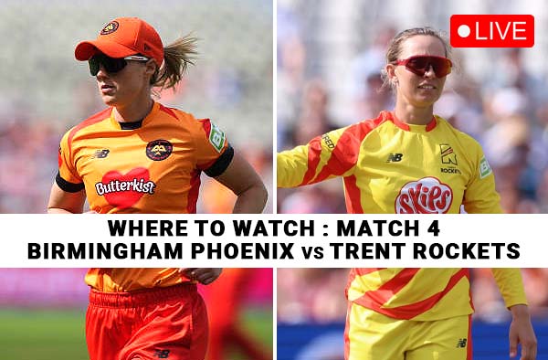 Where to Watch Match 4: Birmingham Phoenix Women vs Trent Rockets Women | Live Streaming Details