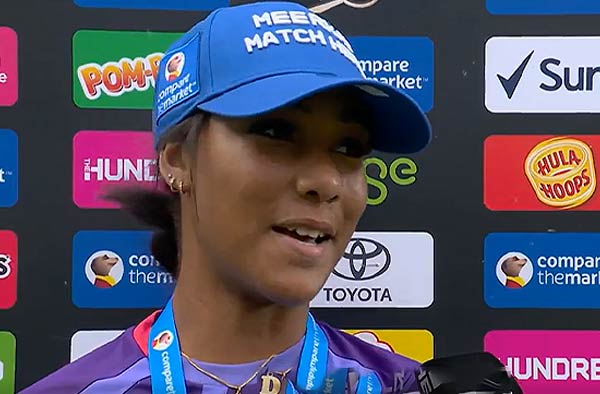 "One Ball? Damn," Davina Perrin Reflects on Stunning 43-Ball Century at The Oval