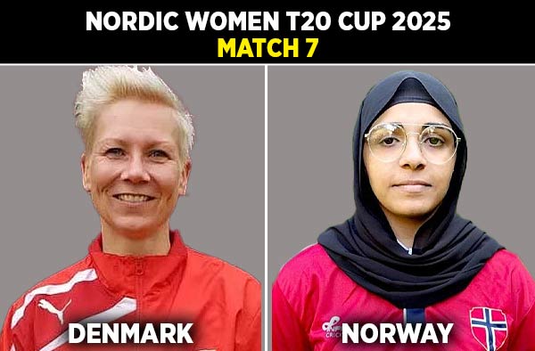 Match 7: Denmark Women vs Norway Women | Squads | Players to Watch | Fantasy Playing XI | Live Streaming | Pitch Report