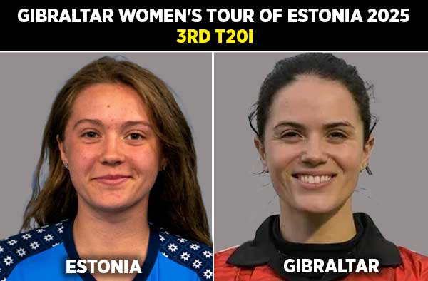 3rd T20I: Estonia Women vs Gibraltar Women | Squads | Players to Watch | Fantasy Playing XI | Live Streaming | Pitch Report