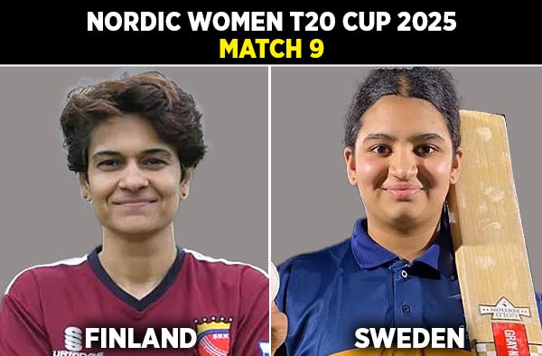 Match 9: Finland Women vs Sweden Women | Squads | Players to Watch | Fantasy Playing XI | Live Streaming | Pitch Report