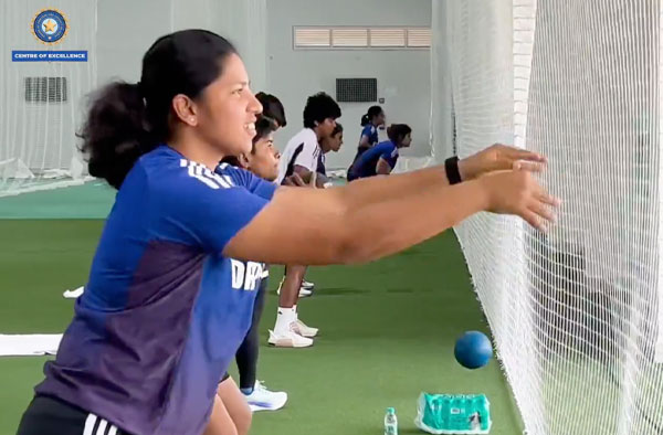 India Women Gear Up for 2025 ODI World Cup With High-Intensity Camp in Bengaluru. PC: BCCI Women