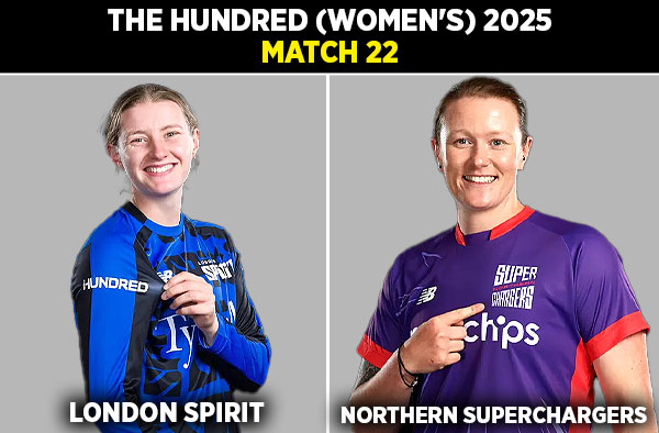 Match 22: London Spirit Women vs Northern Superchargers Women | Squads | Players to Watch | Fantasy Playing XI | Live Streaming | Pitch Report