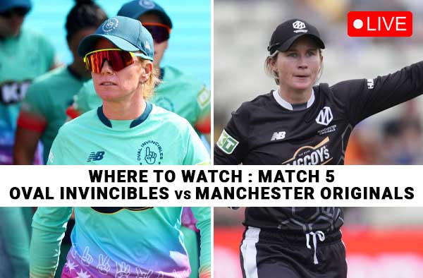 Where to Watch Match 5: Oval Invincibles Women vs Manchester Originals Women | Live Streaming Details