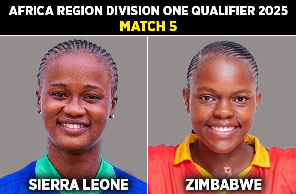 Match 5: Sierra Leone Women vs Zimbabwe Women | Squads | Players to Watch | Fantasy Playing XI | Live Streaming | Pitch Report
