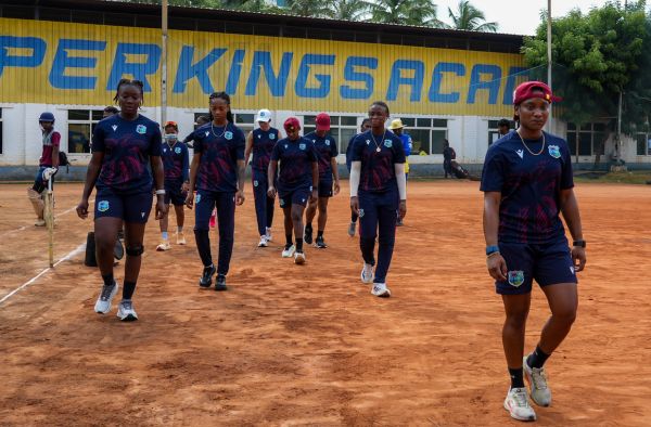 West Indies Women Cricketers Embark on a Training Camp at Super Kings Academy