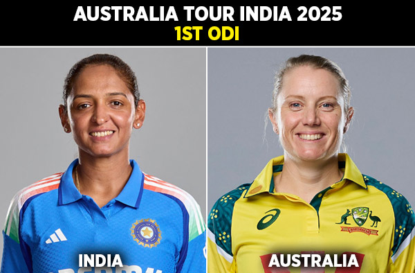 1st ODI: India Women vs Australia Women | Squads | Players to Watch | Fantasy Playing XI | Live Streaming | Pitch Report