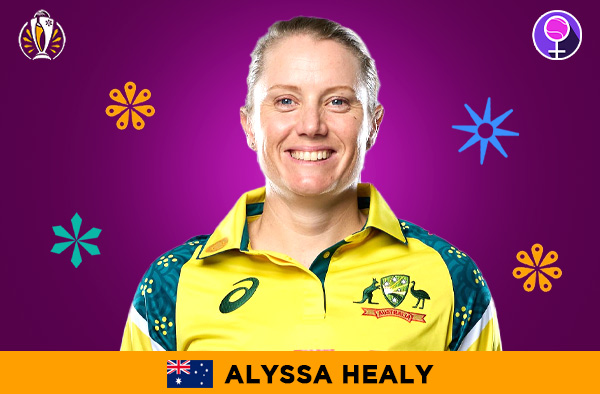 Alyssa Healy for Australia in the Women's ODI World Cup 2025 | Image Credits: Female Cricket