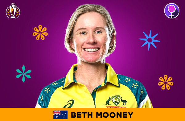 Beth Mooney for Australia in the Women's ODI World Cup 2025 | Image Credits: Female Cricket