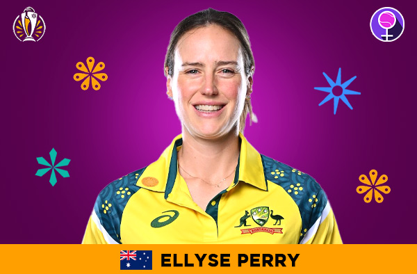 Ellyse Perry for Australia in the Women's ODI World Cup 2025 | Image Credits: Female Cricket