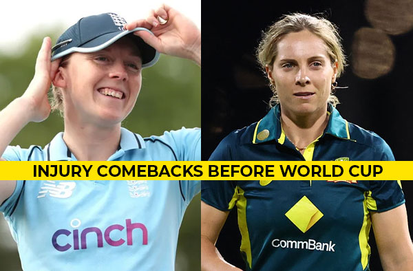 Top 5 Women Cricketers Recovering from Injury Before the World Cup