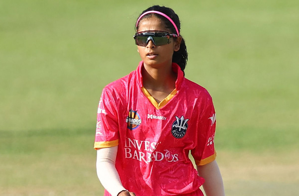 Shreyanka Patil’s Inspiring Comeback: From Injury Setbacks to WCPL 2025 Return. PC: Getty