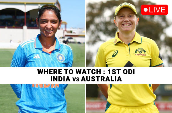 Where to Watch 1st ODI: India Women vs Australia Women | Live Streaming Details