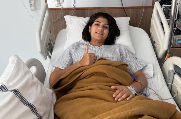 Wicket-keeper Batter Yastika Bhatia Undergoes Knee Surgery in Mumbai. PC: Instagram