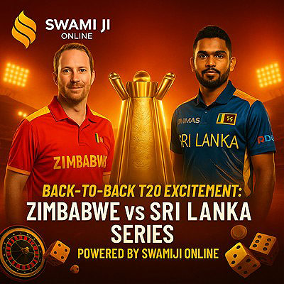 Back-to-Back T20 Excitement: Zimbabwe vs Sri Lanka Series Powered by Swamiji Online