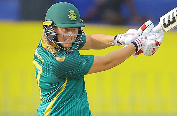 All-rounder Annerie Dercksen for South Africa