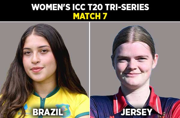 Match 7: Brazil Women vs Jersey Women | Squads | Players to Watch | Fantasy Playing XI | Live Streaming | Pitch Report