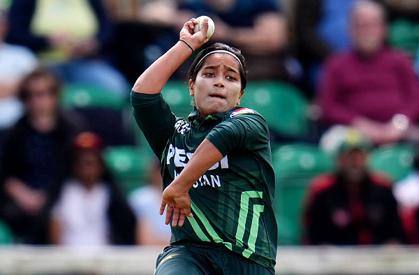All-rounder Fatima Sana for Pakistan