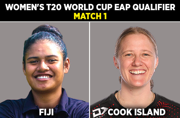 Match 1: Fiji Women vs Cook Island Women | Squads | Players to Watch | Fantasy Playing XI | Live Streaming | Pitch Report