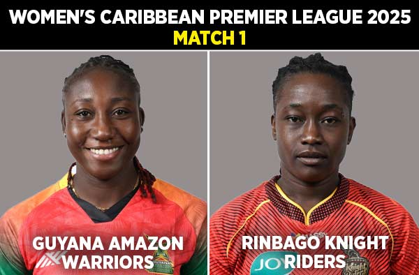 Match 1: Guyana Amazon Warriors Women vs Trinbago Knight Riders Women | Squads | Players to Watch | Fantasy Playing XI | Live Streaming | Pitch Report