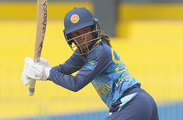 Sri Lankan top-order batter Harshitha Samarawickrama