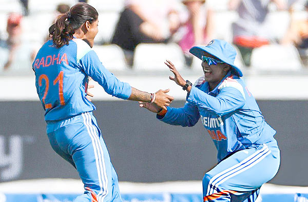Radha Yadav and Deepti Sharma to lead the spin attack
