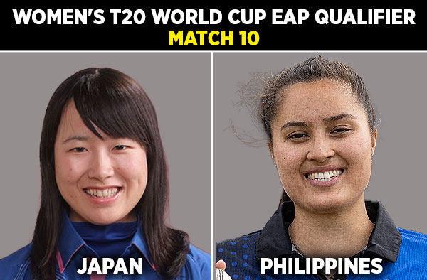 Match 10: Japan Women vs Philippines Women | Squads | Players to Watch | Fantasy Playing XI | Live Streaming | Pitch Report