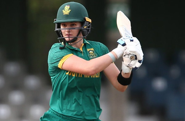 Opening batter, captain, Laura Wolvaardt for South Africa