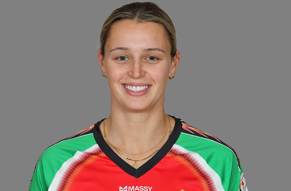 New Zealand pacer Molly Penfold for Guyana Amazon Warriors in WCPL 2025