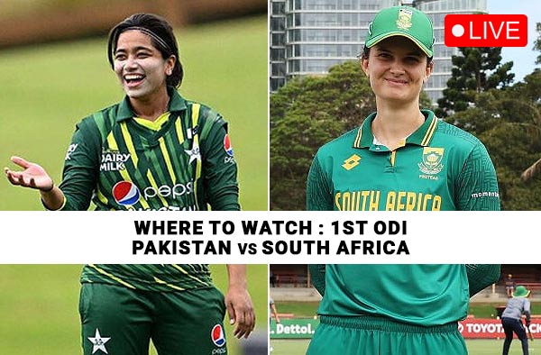 Where to Watch 1st ODI: Pakistan Women vs South Africa Women | Live Streaming Details