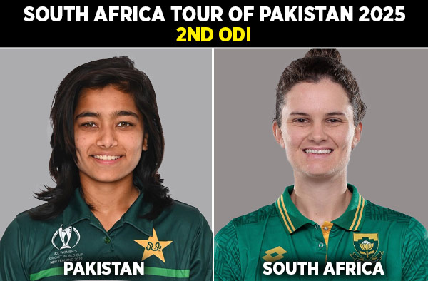 2nd ODI: Pakistan Women vs South Africa Women | Squads | Players to Watch | Fantasy Playing XI | Live Streaming | Pitch Report