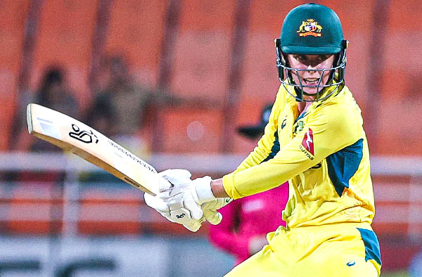 Phoebe Litchfield set for maiden World Cup campaign