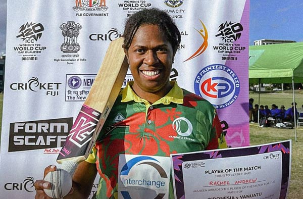 Day 1: Rachel Andrew Headlines Vanuatu's Narrow Win, Fiji, PNG, Samoa Register Dominant Wins