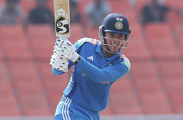 Indian opener Smriti Mandhana