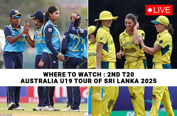 Where to Watch 2nd T20: Sri Lanka U19 Women vs Australia U19 Women | Live Streaming Details