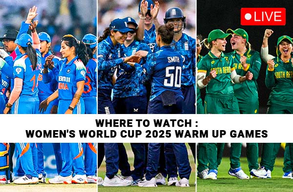 Where to Watch Women's World Cup 2025 Warm Up Games? Live Streaming Details