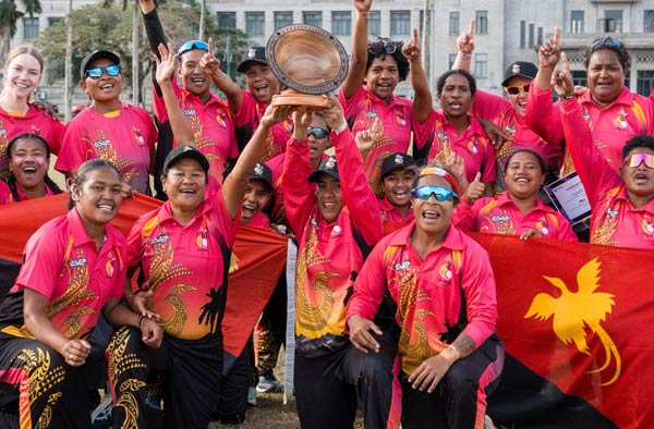 Naoani Vare's Unbeaten 57 Guides Papua New Guinea to Championship, Indonesia Finish 3rd