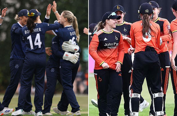 Which Teams Advanced to the Knockout Stage of the 2025 Women's One Day Cup?
