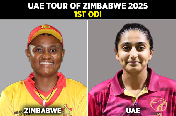 1st ODI: Zimbabwe Women vs United Arab Emirates Women | Squads | Players to Watch | Fantasy Playing XI | Live Streaming | Pitch Report