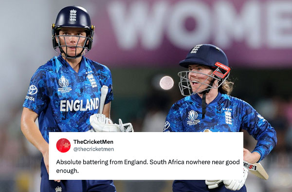 Fan Reactions: England’s Dominant 10-Wicket Win Leaves South Africa Humiliated