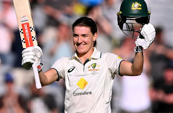 Annabel Sutherland for Australia in a Test