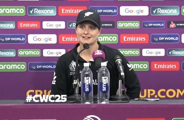 What did Brooke Halliday say after New Zealand's consecutive losses in World Cup campaign?