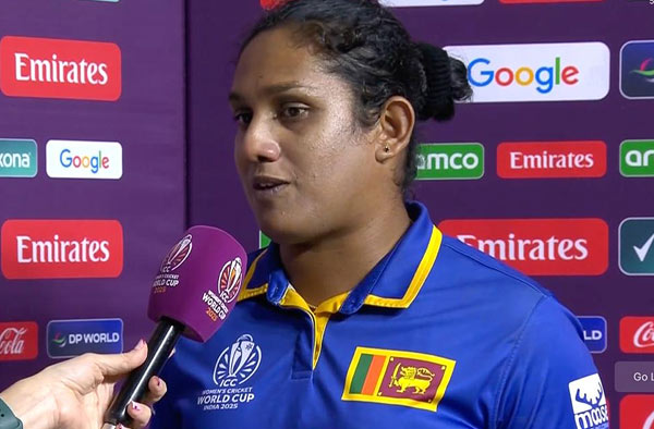 "The next game is very crucial for us because we need to win three games," Chamari Athapaththu