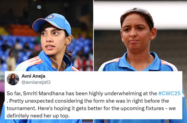 Fan Reactions: Smriti Mandhana and Harmanpreet Kaur's Dip in Form Sparks Debate