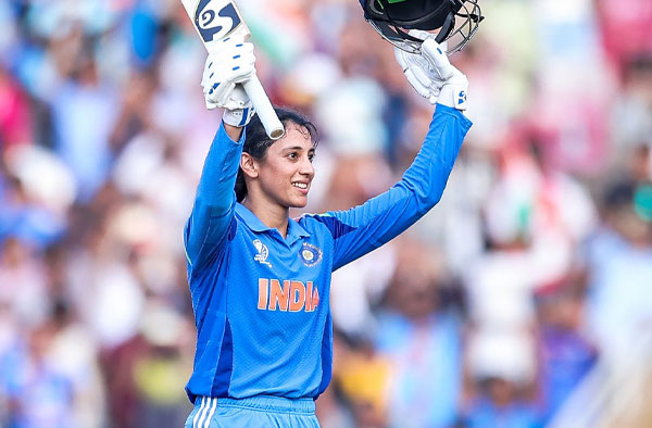 Smriti Mandhana Among Nine Nominees for ICC Player of the Tournament