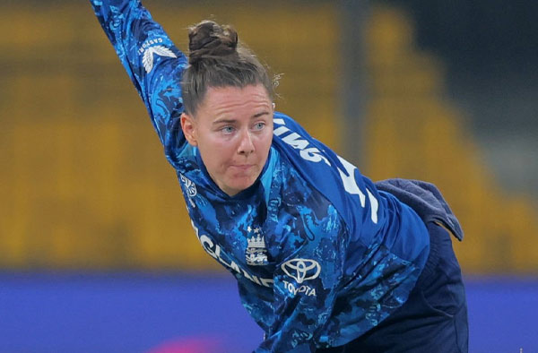 Linsey Smith for England in Women's World Cup 2025