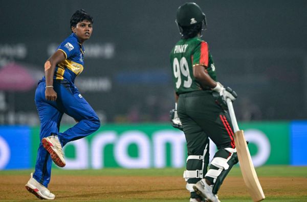 Malki Madara Reprimanded for Aggressive Celebration of Fargana Hoque's Wicket