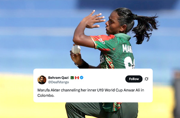 Fan Reactions: Netizens Hail Marufa Akter After Stunning Swing Bowling Display Against Pakistan
