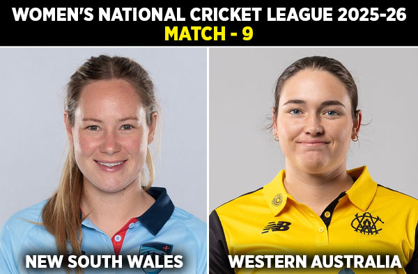 Match 9: New South Wales Breakers Women vs Western Australia Women | Squads | Players to Watch | Fantasy Playing XI | Live Streaming | Pitch Report