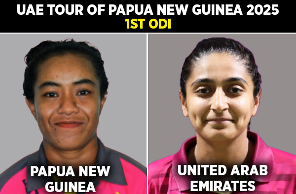 1st ODI: Papua New Guinea Women vs United Arab Emirates Women | Squads | Players to Watch | Fantasy Playing XI | Live Streaming | Pitch Report